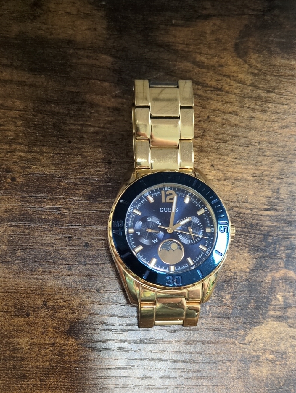 Guess Women's Gold Analog Watch